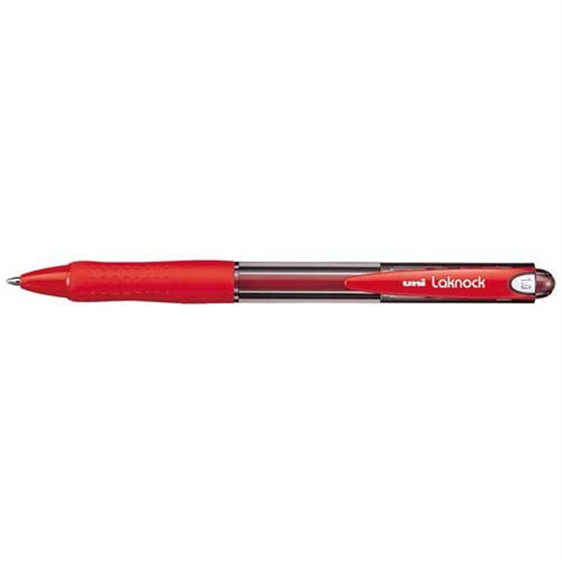 三菱鉛筆 ボールペン VERY楽ノック SN10010.15赤 1個（ご注文単位1個）【直送品】