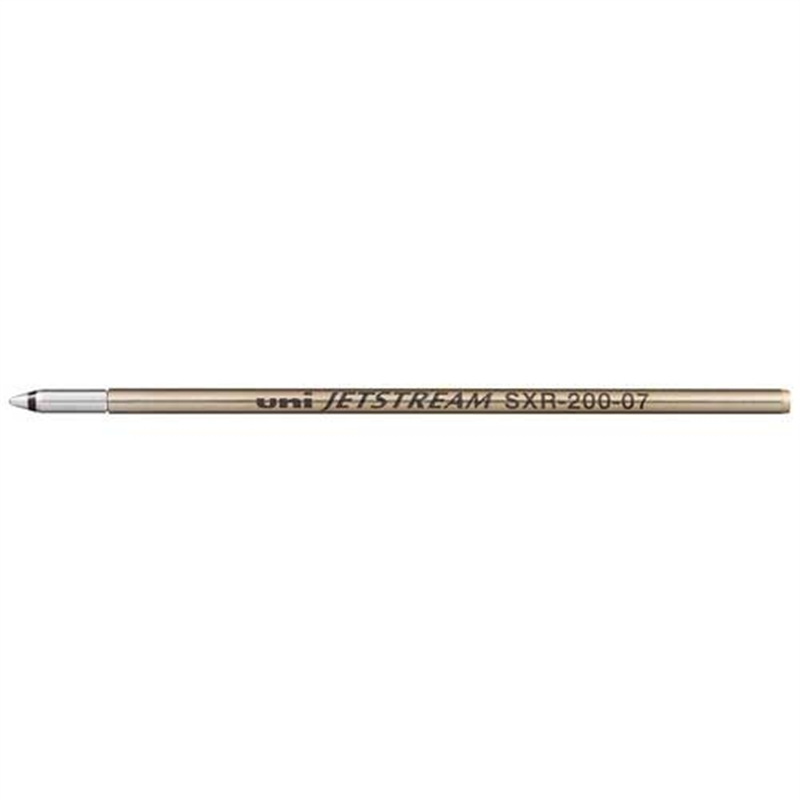 三菱鉛筆 ボールペン替芯 SXR20007.24 0.7mm黒 10本 1個（ご注文単位1個）【直送品】