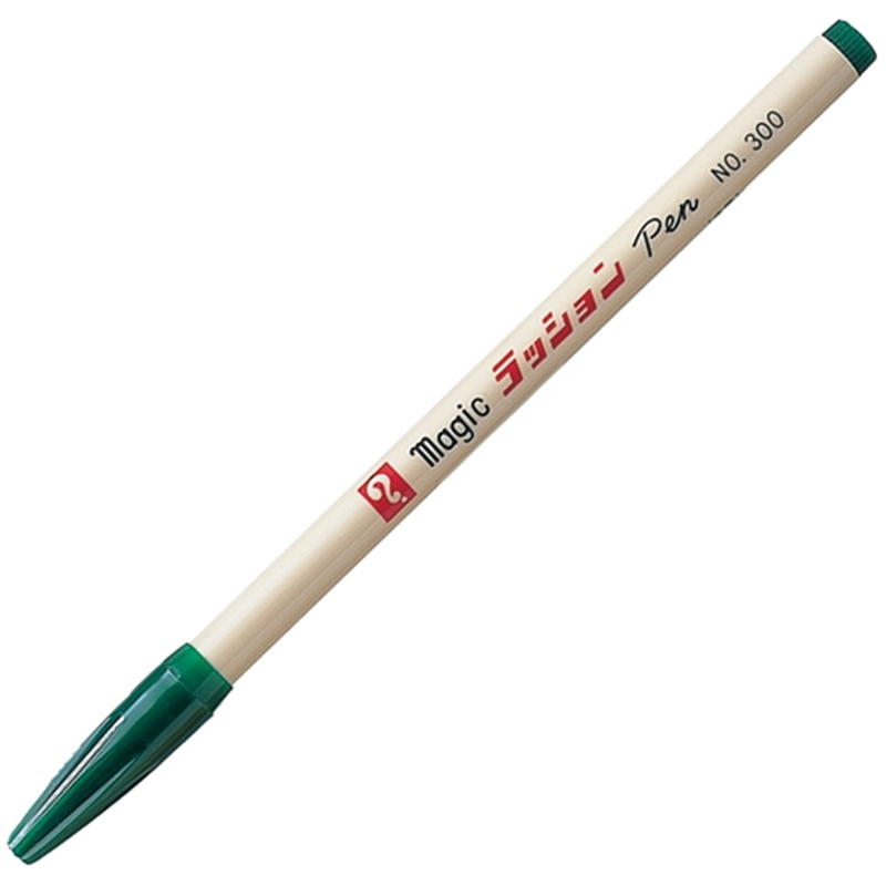 寺西化学工業 ラッションペン M300-T4 細字 緑 1個(ご注文単位1個)【直送品】