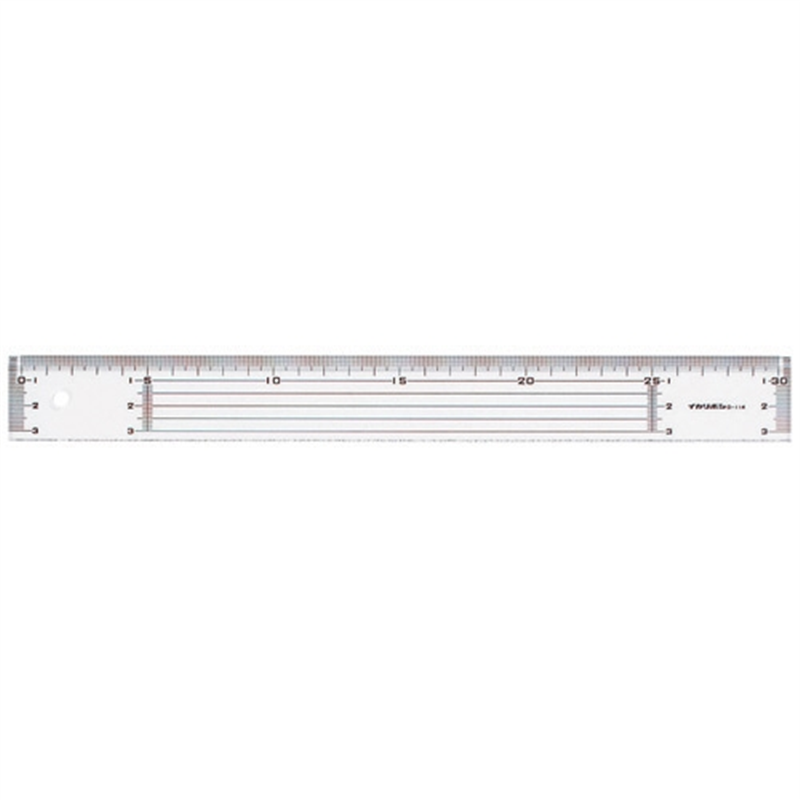 西敬 直定規 NA-3030 30cm 1個（ご注文単位1個）【直送品】