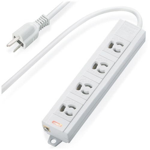 エレコム マグネット付タップ 4個口 T-ECOH3410NM 1m(ご注文単位1本)【直送品】