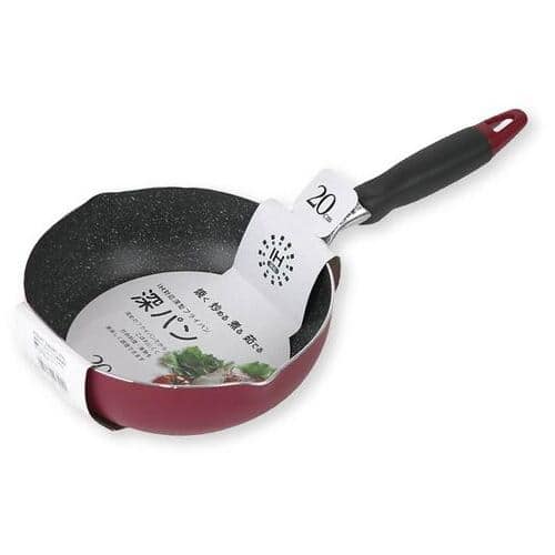 MISM IHマーブル深フライパン 20cm(ご注文単位1個)【直送品】