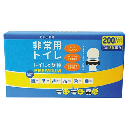 福岡商事 トイレの女神PREMIUM 200回用(ご注文単位1個)【直送品】