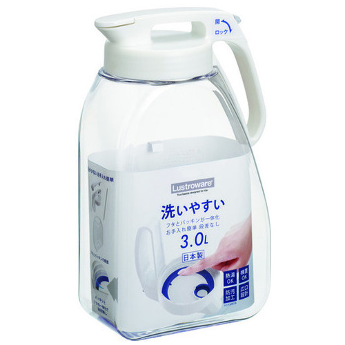 岩崎工業 シームレスピッチャー3.0リットル 1個(ご注文単位1個)【直送品】