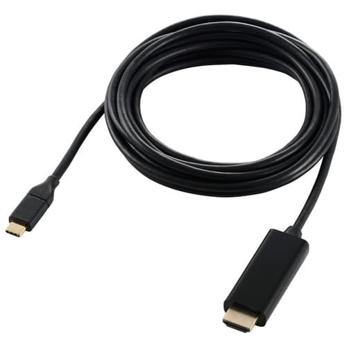 エレコム Type-C-HDMIケーブル 3m CAC-CHDMI30BK3（ご注文単位1個）【直送品】