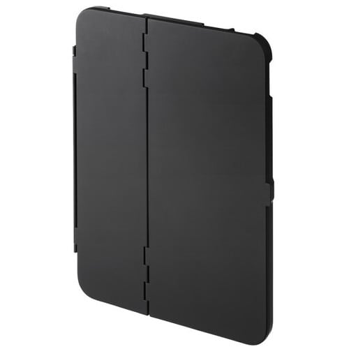 サンワサプライ iPadハードフラップケース PDA-IPAD1904BK（ご注文単位1個）【直送品】