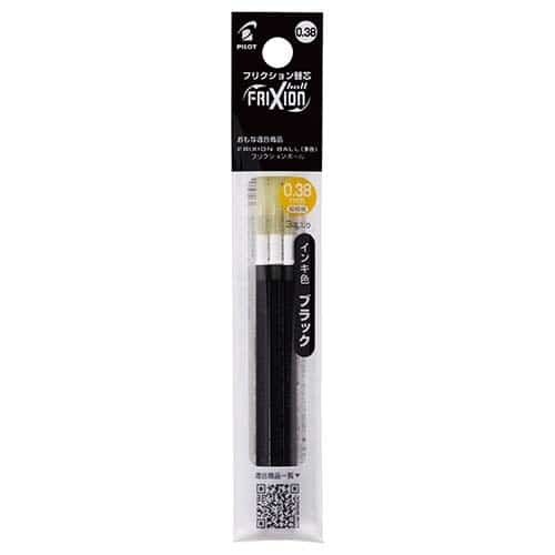 パイロット フリクション替芯0.38黒LFBTRF30UF-3B 30本/セット（ご注文単位1セット）【直送品】