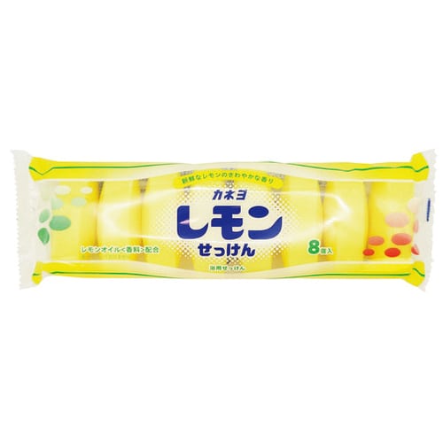 カネヨ石鹸 レモン石けん 8個×36パック/セット(ご注文単位1セット)【直送品】