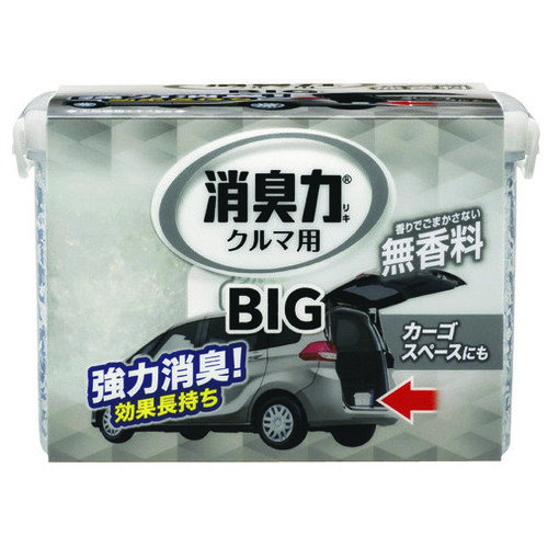 エステー クルマ消臭力 BIG 無香料 900g(ご注文単位1個)【直送品】