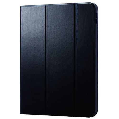 エレコム iPadレザーケース360度回転 TB-A22RDPLC2BK（ご注文単位1個）【直送品】