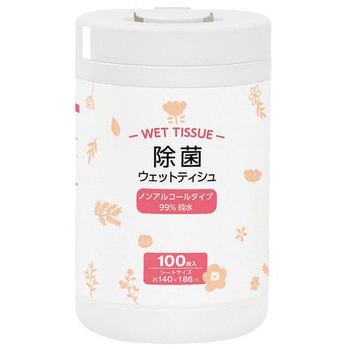 MISM ウェットティッシュ 純水 本体 100枚/パック（ご注文単位1パック）【直送品】