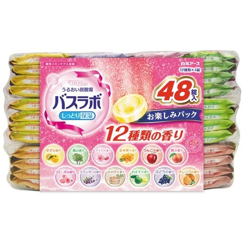 白元アース HERSバスラボ お楽しみパック 48錠入/パック(ご注文単位1パック)【直送品】