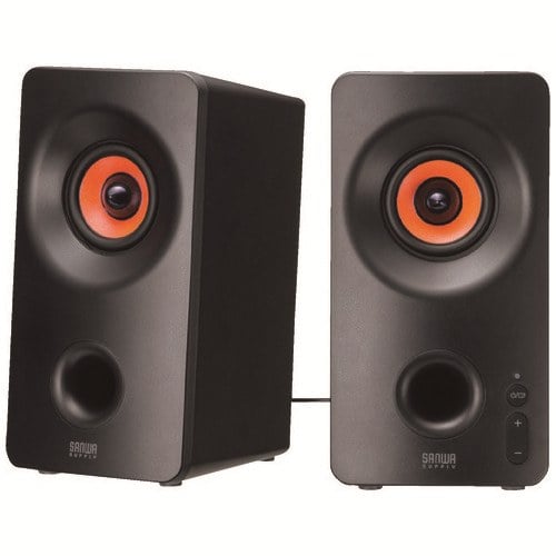 サンワサプライ 3WAYマルチメディアスピーカーMM-SPBT3WAY（ご注文単位1個）【直送品】