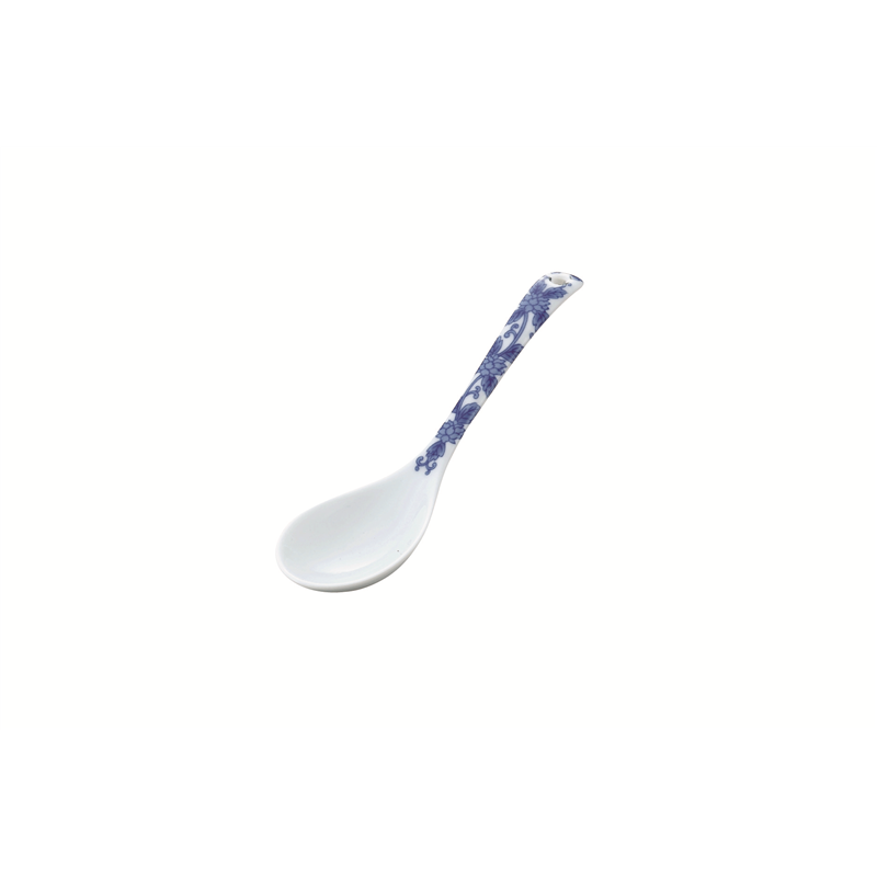 有田中華レンゲ 青花 1個（ご注文単位1個）【直送品】
