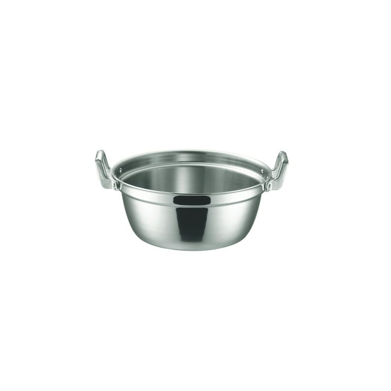 IHマエストロ 3層鋼クラッド段付鍋 42cm(20.0L) 本体 1個（ご注文単位1個）【直送品】