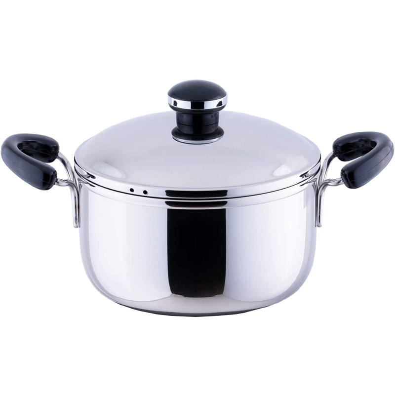 オブジェ OJ-35 ミニ深型両手鍋 16cm(1.7L) 1個（ご注文単位1個）【直送品】