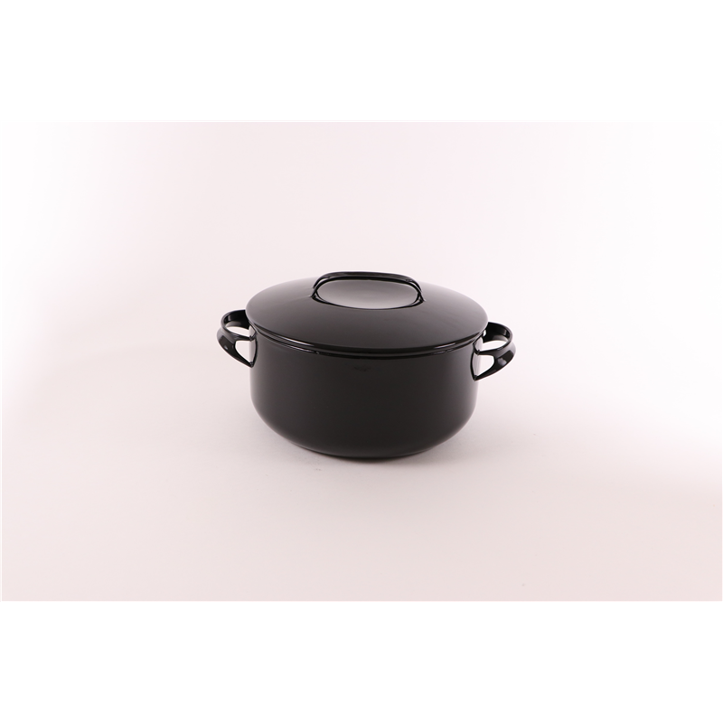 野田琺瑯 NOM-24T BK ノマクキャセロール 24cm ブラック 1個（ご注文単位1個）【直送品】