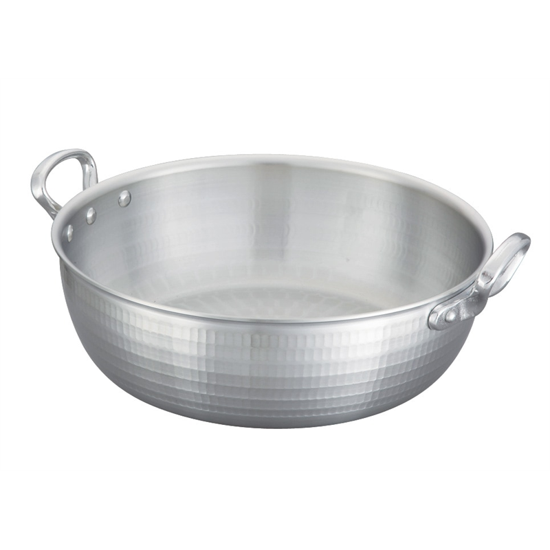 アルミ打出揚鍋 27cm 1個(ご注文単位1個)【直送品】