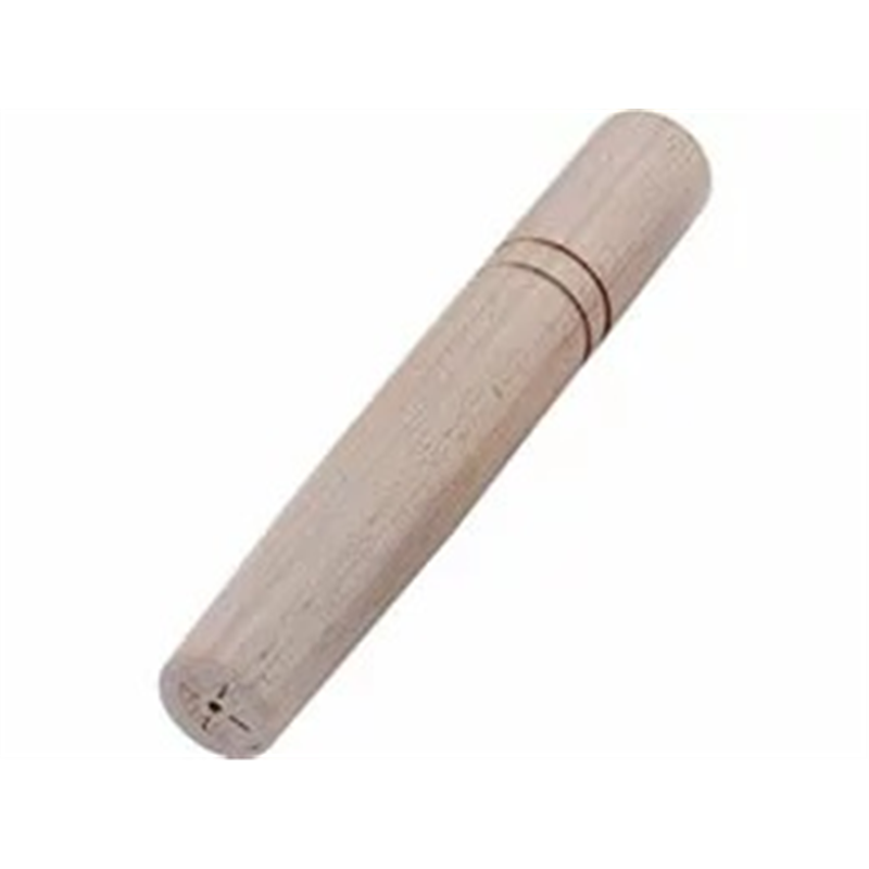 銅玉子焼(西22.5～24cm用)用木柄 中細 釘付 1個（ご注文単位1個）【直送品】
