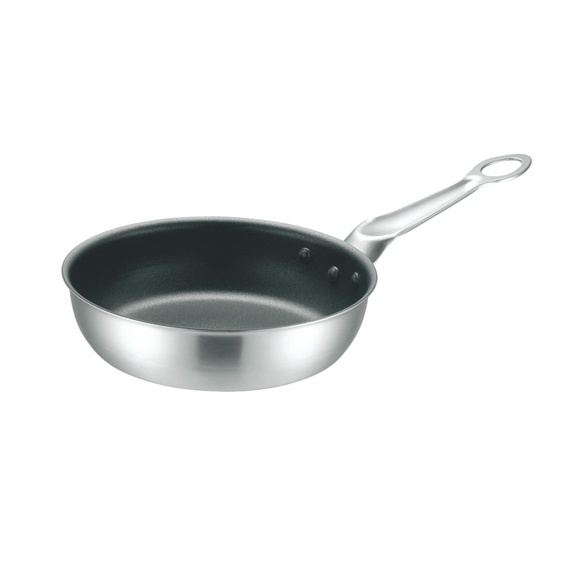 IHマエストロ 2層鋼クラッド 深型フライパン 21cm 1個（ご注文単位1個）【直送品】