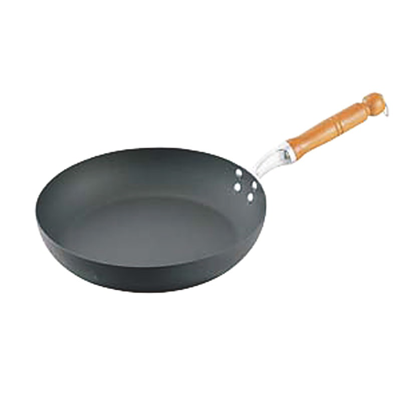 鉄木柄フライパン 33cm 1個(ご注文単位1個)【直送品】