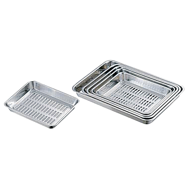 CLO 18-8水切バット 4枚取 1個（ご注文単位1個）【直送品】