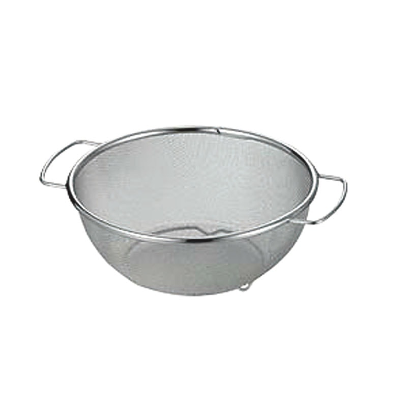 ミネックスざる A型 手付（足スポット止) 27cm 1個（ご注文単位1個）【直送品】