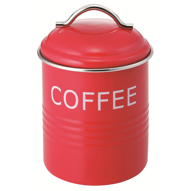 バーネットキャニスター 赤 COFFEE 1個(ご注文単位1個)【直送品】