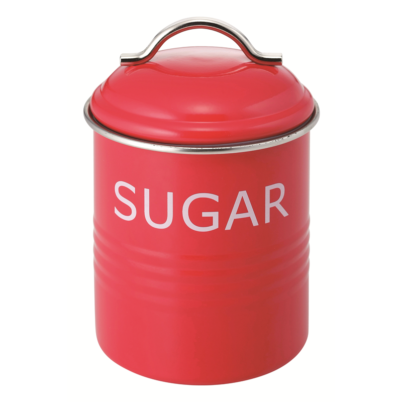 バーネットキャニスター 赤 SUGAR 1個(ご注文単位1個)【直送品】