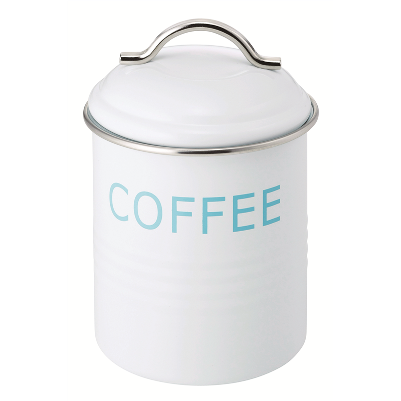 バーネットキャニスター 白 COFFEE 1個(ご注文単位1個)【直送品】