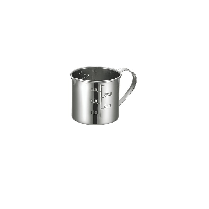 KO 18-8口付計量カップ 10cm 1個（ご注文単位1個）【直送品】