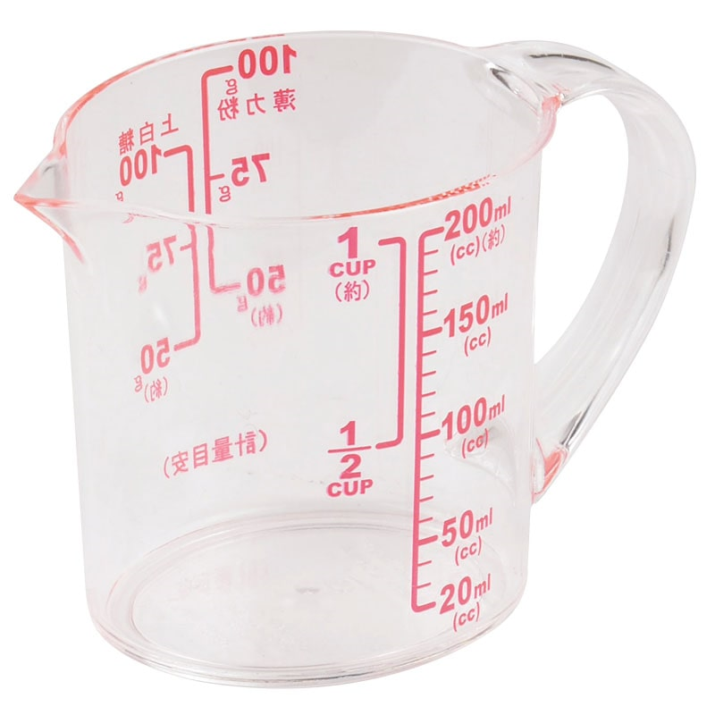 ENJOY KITCHEN大きい目盛耐熱計量カップ500ml C-4742 1個(ご注文単位1個)【直送品】