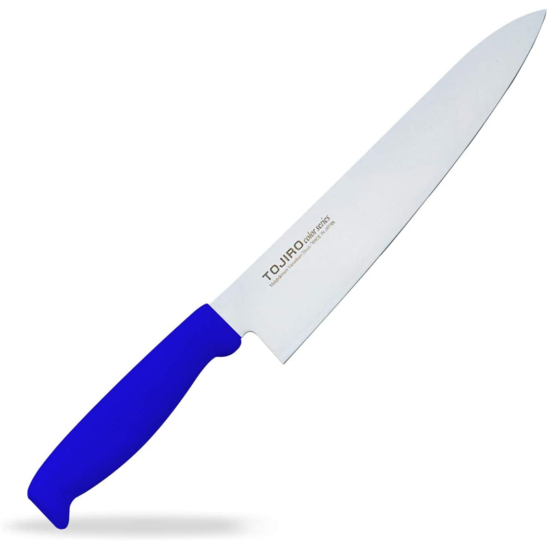 TOJIROカラー牛刀 21cm ブルー F-186BL 1個（ご注文単位1個）【直送品】