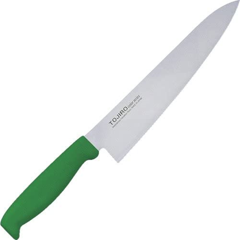 TOJIROカラー牛刀 21cm グリーン F-236G 1個（ご注文単位1個）【直送品】