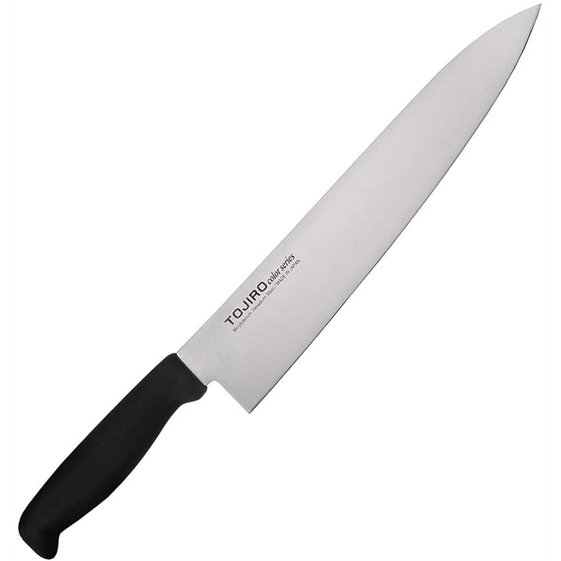 TOJIROカラー牛刀 27cm ブラック F-258BK 1個（ご注文単位1個）【直送品】