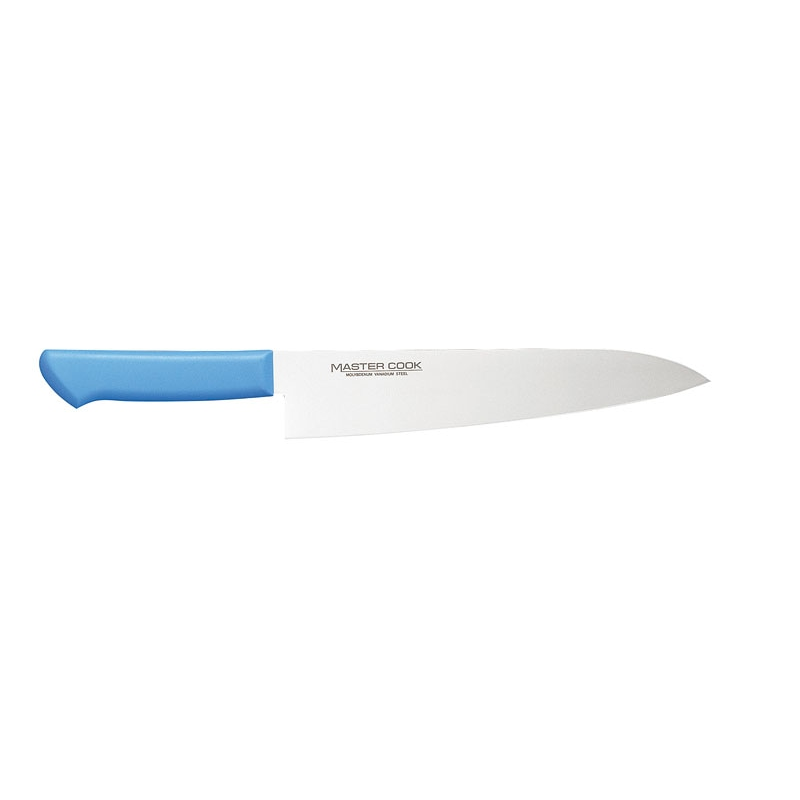 マスターコック MCGK-330 牛刀 33cm イエロー 1個(ご注文単位1個)【直送品】