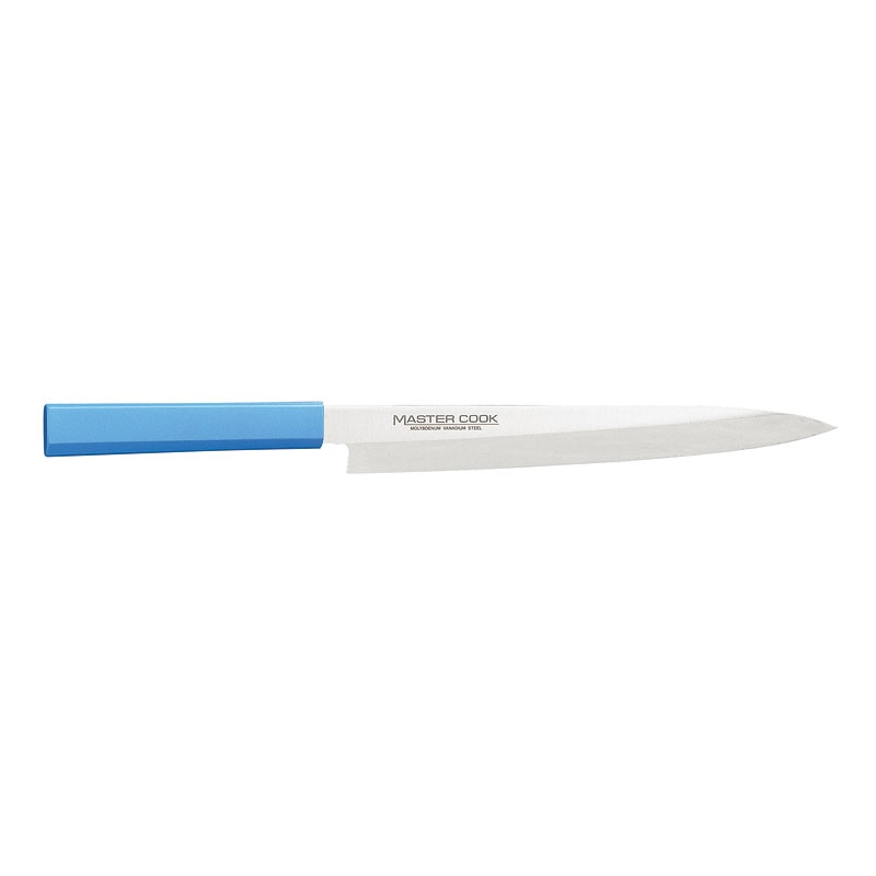 マスターコック MCYK-210 柳刃 21cm ピンク 1個(ご注文単位1個)【直送品】
