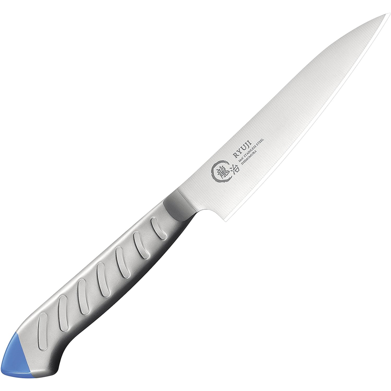 龍治 ステンカラー ペティ 150mm 青 RYS-20BL 1個(ご注文単位1個)【直送品】