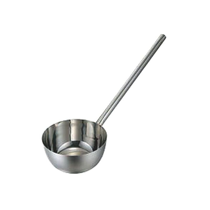 18-8パイプ柄ひしゃく 15cm 柄75cm 1個(ご注文単位1個)【直送品】