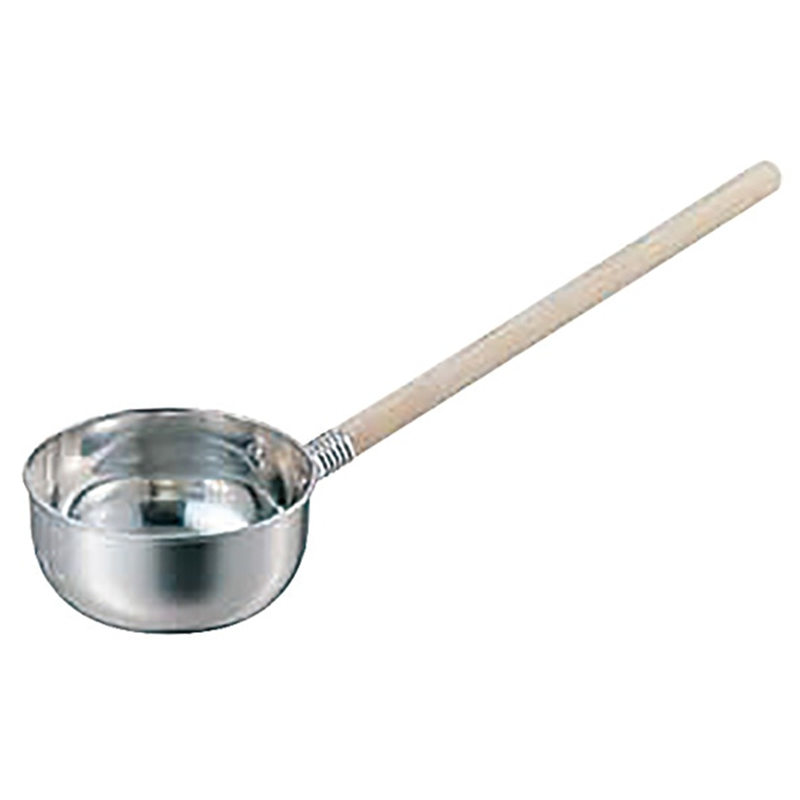 柏 18-8水杓子 10cm(300cc) 1個(ご注文単位1個)【直送品】