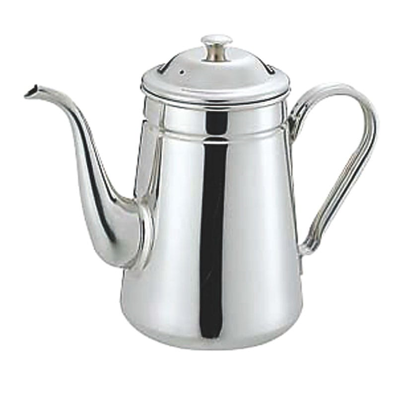 18-8コーヒーポット #15細口 2200cc 1個（ご注文単位1個）【直送品】