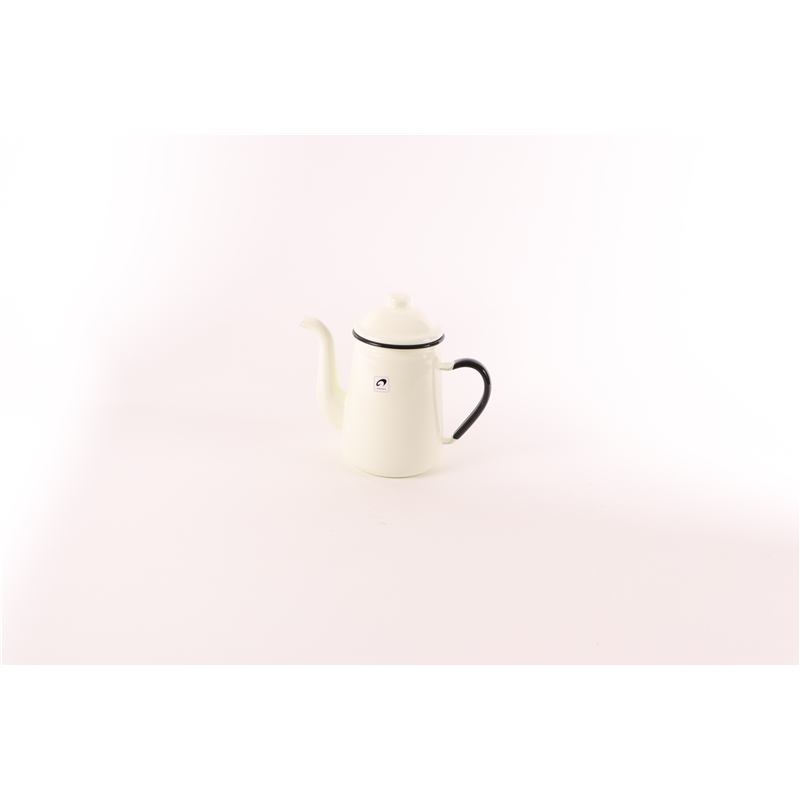 野田琺瑯 コーヒーポット№11 白(アイボリー) 1000cc 1個（ご注文単位1個）【直送品】