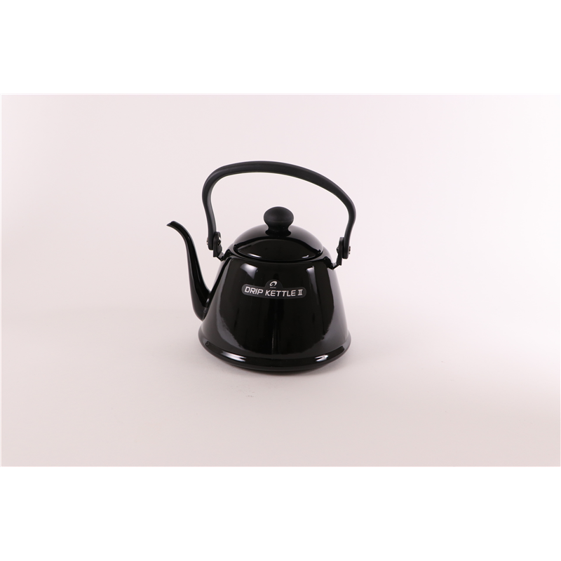野田琺瑯 DK-200 BK ドリップケトルⅡ 2L ブラック 1個（ご注文単位1個）【直送品】