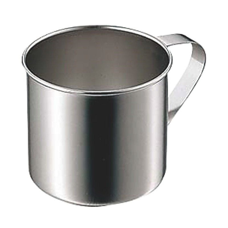 柏18-8手付コップ 7cm(270cc) 1個(ご注文単位1個)【直送品】