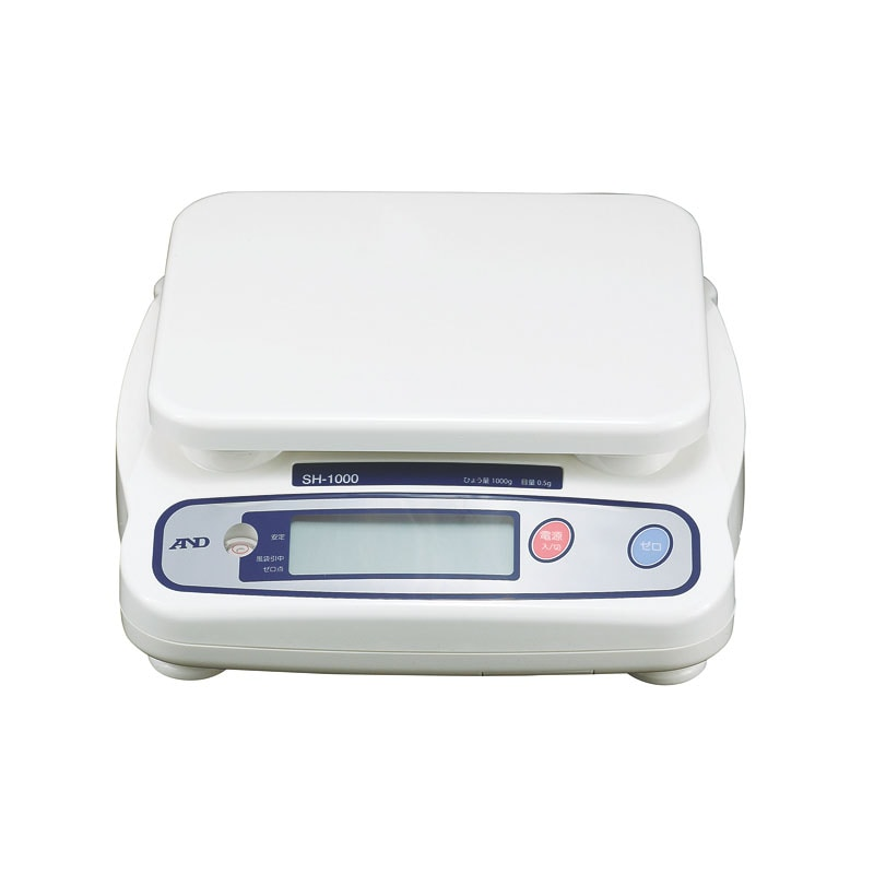 A&D デジタル秤 SH-2000 2㎏ 皿寸法230x190 1個(ご注文単位1個)【直送品】
