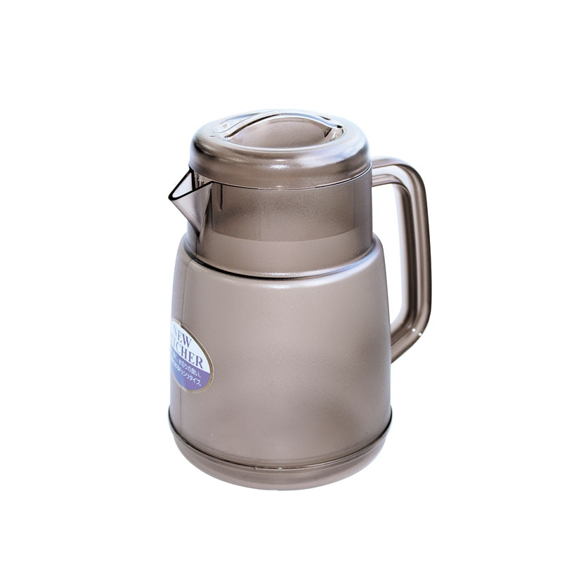 ポリカーボネイトニューピッチャー 1.6L ブラウン 1個(ご注文単位1個)【直送品】
