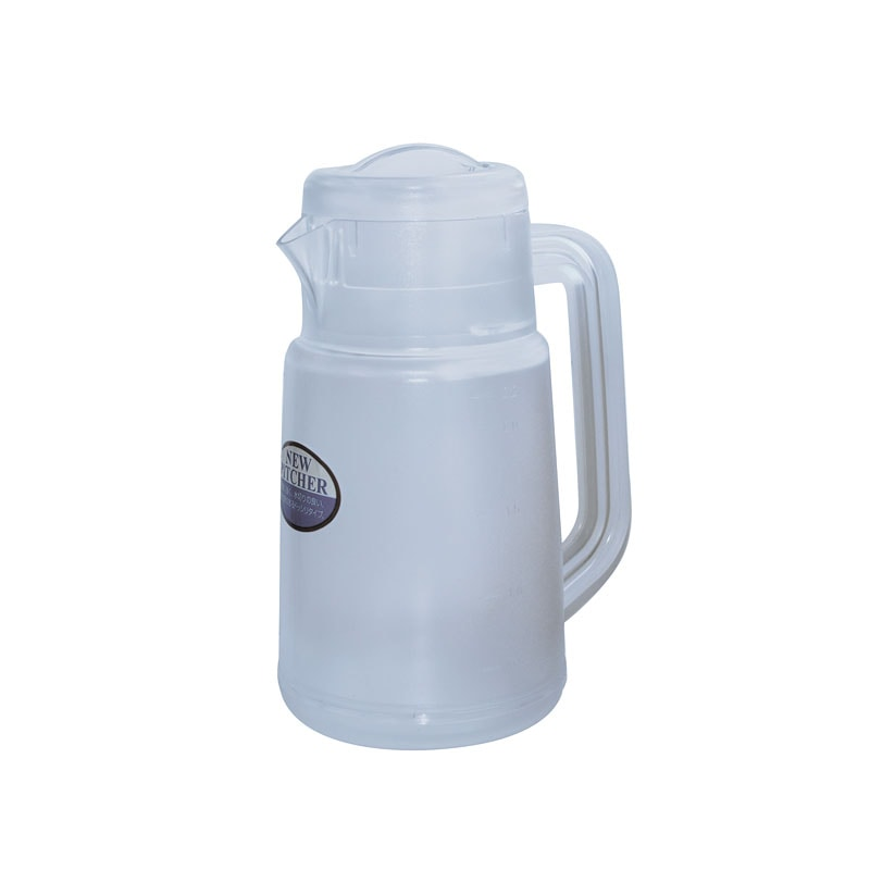 ポリカーボネイト ニューピッチャーST 2.2L クリアー 1個(ご注文単位1個)【直送品】