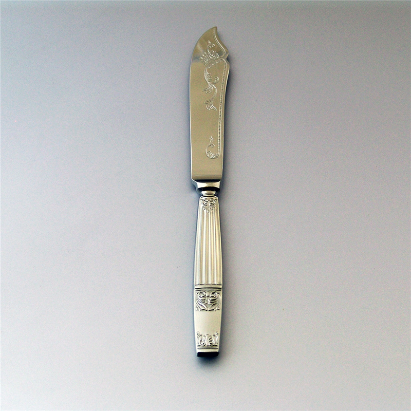 LW №11000 18-10ロッキンガム フィッシュナイフ/最中柄 1個(ご注文単位1個)【直送品】