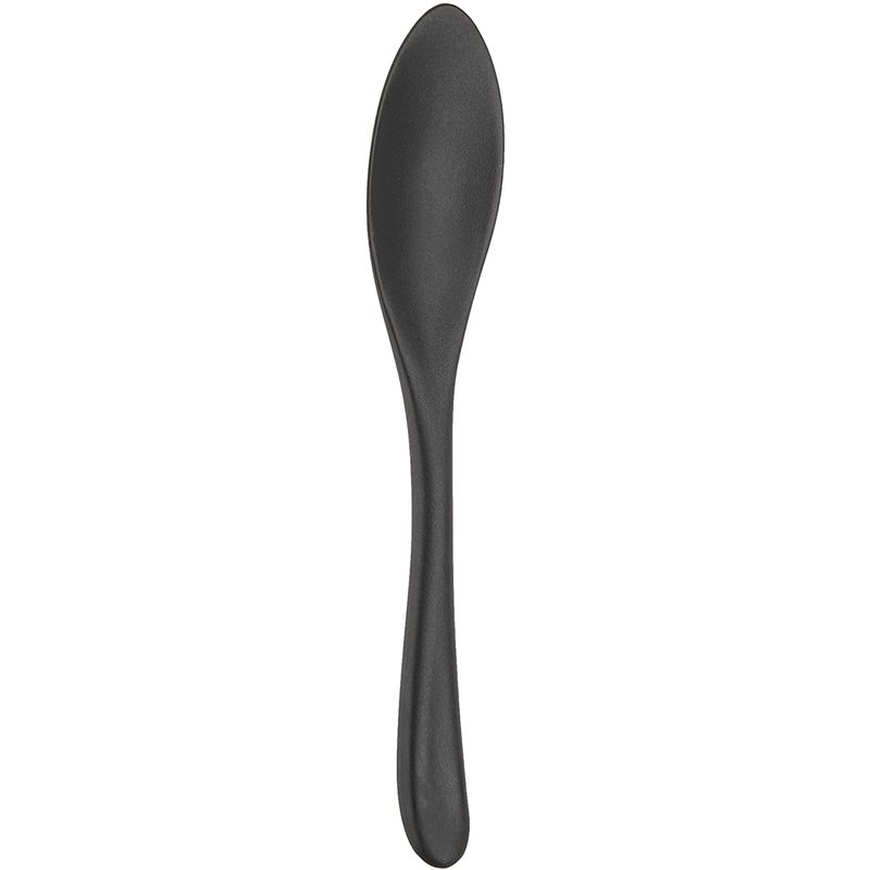 GM-4025 ぐるめスプーン 18.5cm 黒 1個（ご注文単位1個）【直送品】