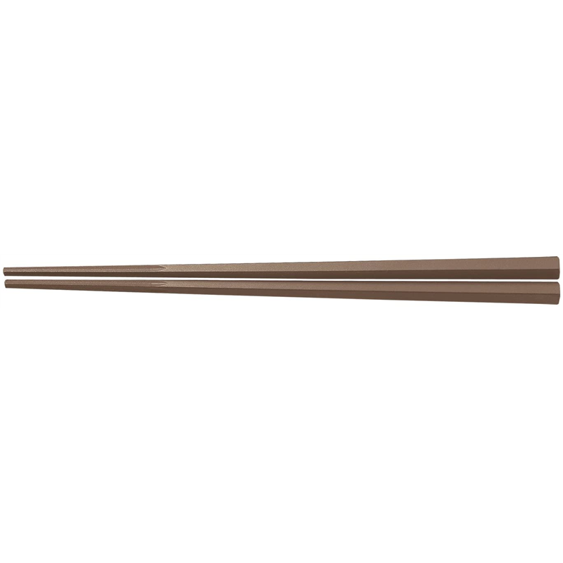 PM-108 ぐる麺箸 23cm 茶 1個（ご注文単位1個）【直送品】